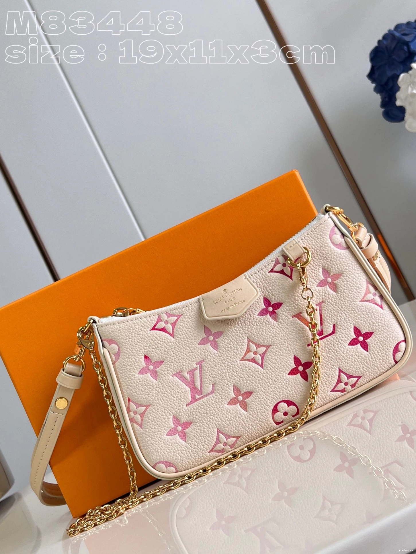 WIS LOUIS VUITTON ON EASY STRAP POUCH 1201